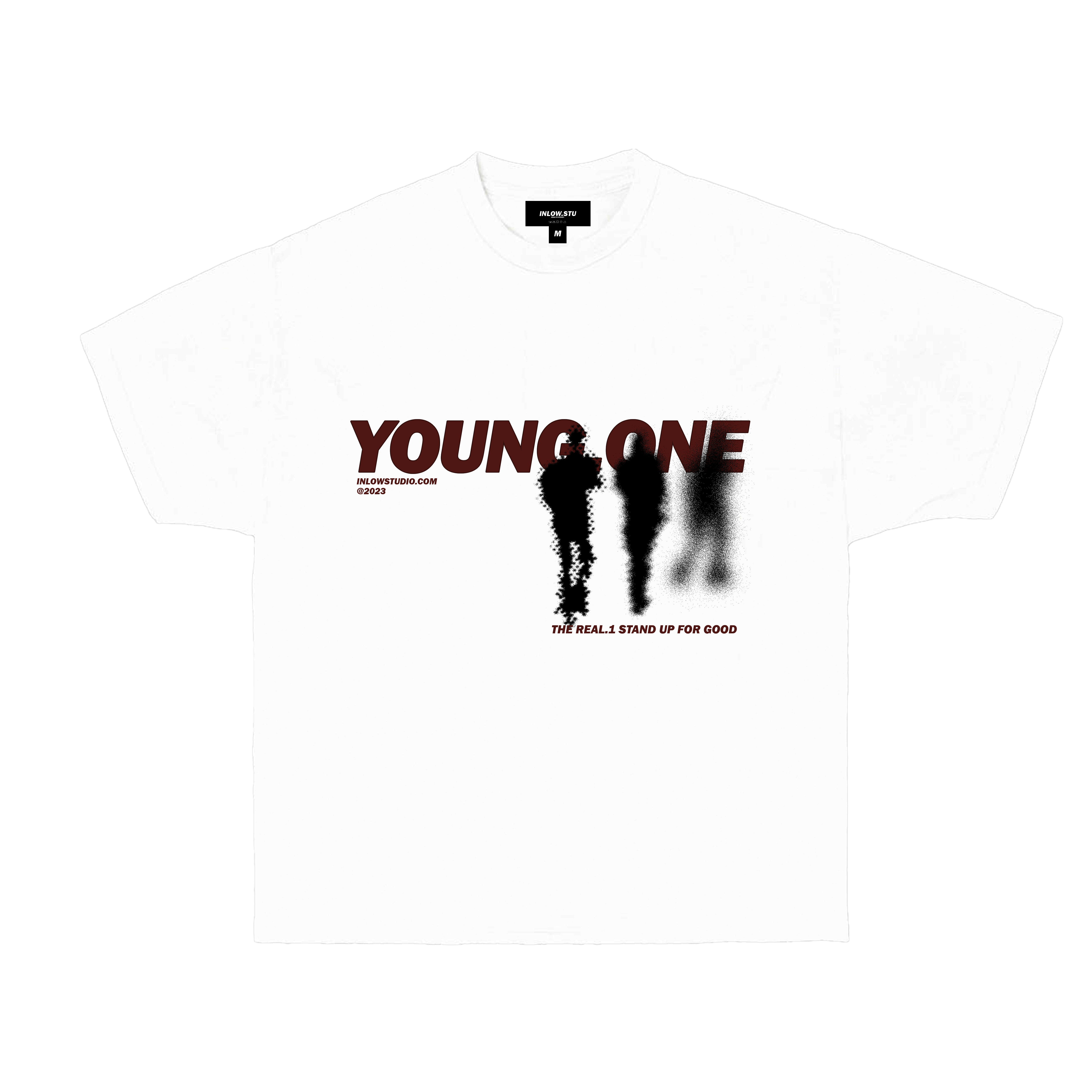 YOUNG.1 TEE (PLAIN WHITE)